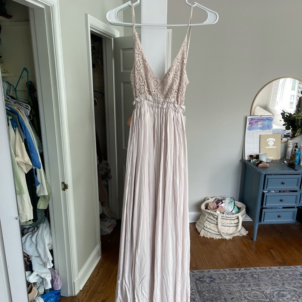 Grey Maxi Dress